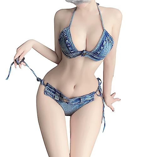  Denim Bikini Set 