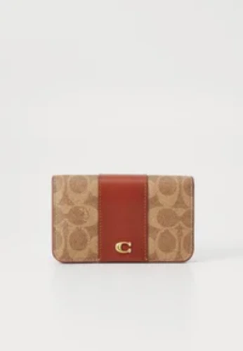 SIGNATURE ESSENTIAL SLIM CARD CASE - Geldbörse - tan rust