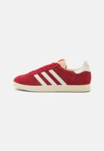 GAZELLE UNISEX - Sneaker low - team victory red/off white/cream white