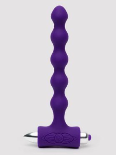 Purple Vibrating Anal Beads