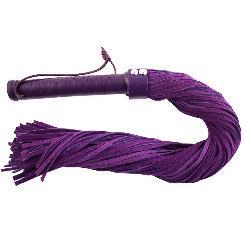 Rouge Garments Purple Suede Flogger | Default Title
