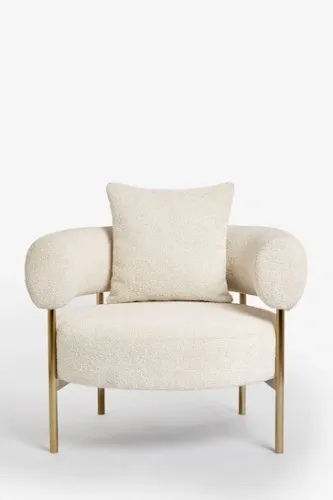 Accent chair - Ivory 