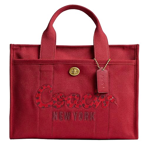 Coach Women's Cargo Tote - One Size - Ruby