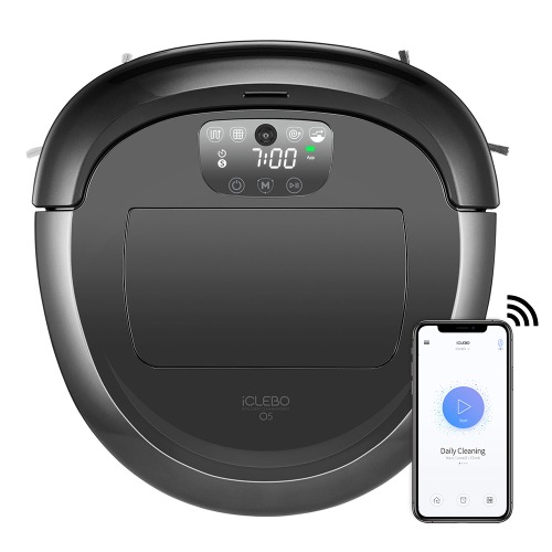 iClebo O5 Robot Vacuum Cleaner | Black