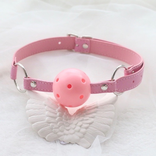 Classic Ball Gag (5 Colors) - Pink Ball Gag