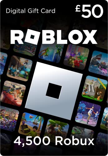 Roblox Gift Card - 4,500 Robux [Includes Exclusive Virtual Item] [Online Game Code] - 50