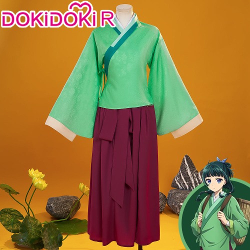 【M/L/XL In Stock】DokiDoki-R Anime The Apothecary Diaries Cosplay Maomao Costume Mao Mao | XL-In Stock