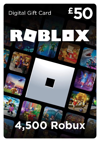 Roblox Gift Card - 4,500 Robux [Includes Exclusive Virtual Item] [Online Game Code]