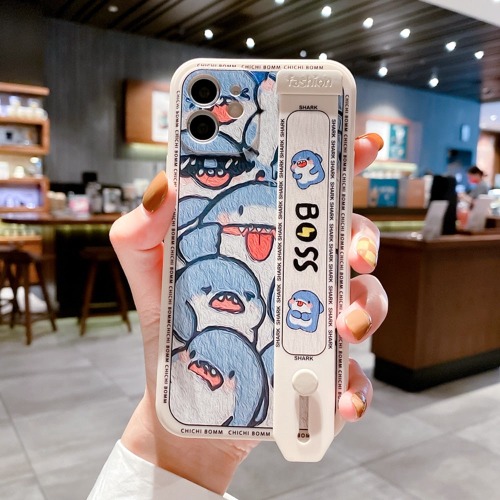 Cartoon Shark Phone Case - Iphone 13 / Boss