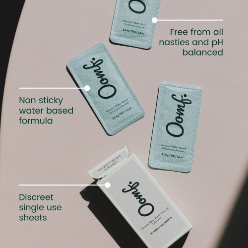Oomf CBD Lube - 10 Oomf Sheets