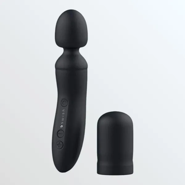 B Swish Bthrilled Premium Noir Black Wand Massager