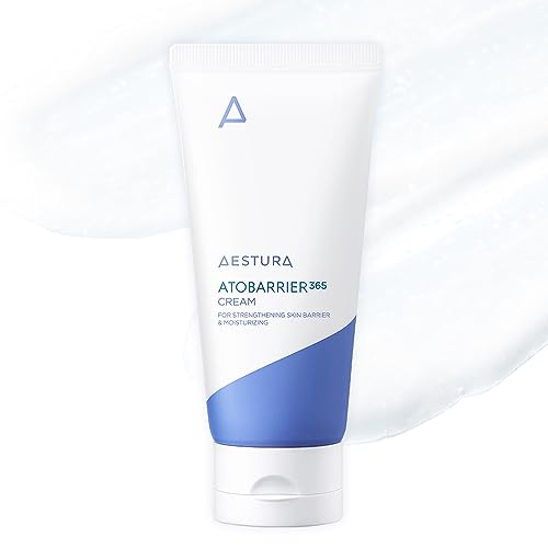 AESTURA ATOBARRIER365 Cream with Ceramide, Korean Skin Barrier Repair Moisturizer, 100-hour Lasting Hydration for Dry & Sensitive Skin, Cruelty Free, Hypoallergenic, Korean Skin Care, 2.7 Fl Oz