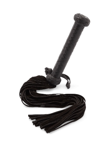 Coco de Mer Black Leather Flogger | Default Title