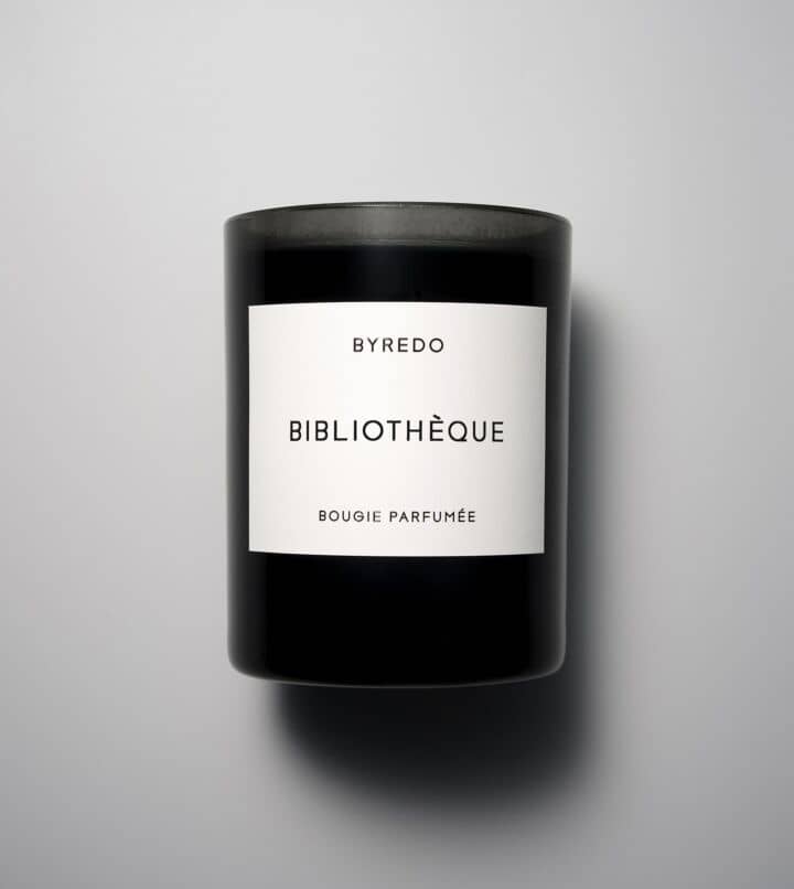 Bibliothèque candle 