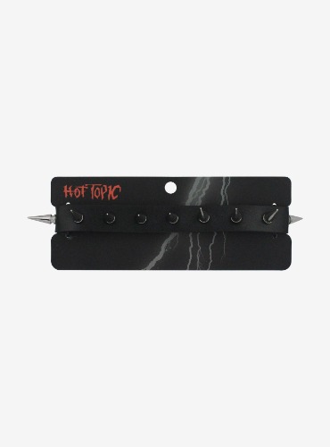 Spike Faux Leather Choker