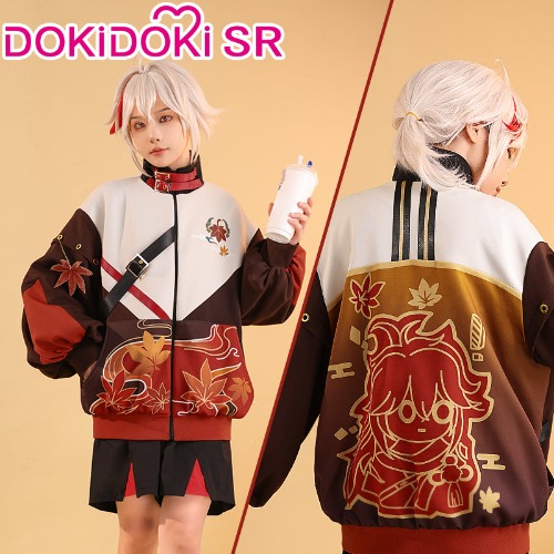 DokiDoki-SR Game Genshin Impact Cosplay Kazuha Cosplay Costume Dojin Coat Casual Wear | XL-PRESALE