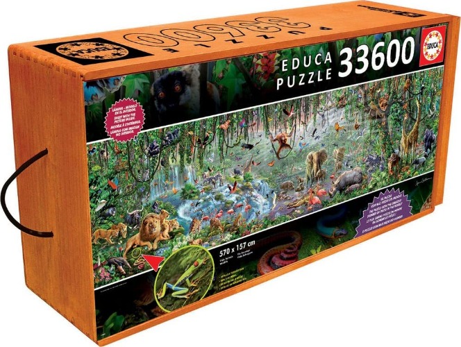 Educa 16066 - puzzel - Wildlife, 33600-delig