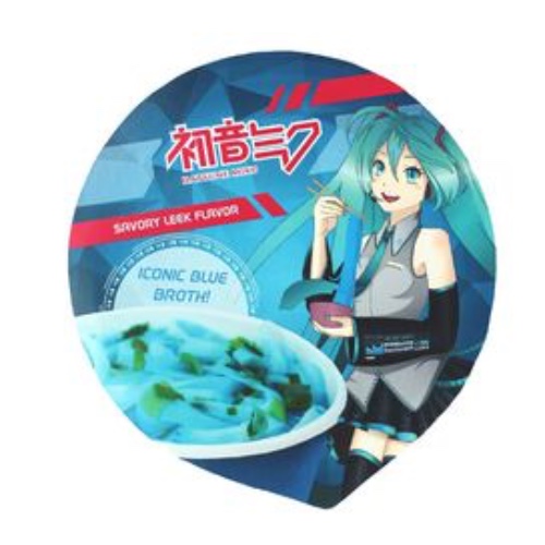 Hatsune Miku Savory Leek Flavored Ramen Cup | FYE