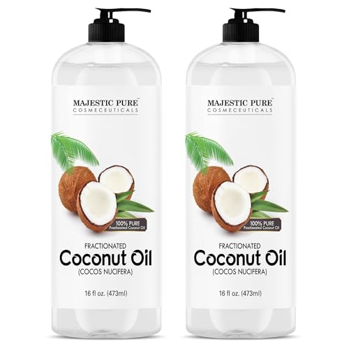 Fractionated Coconut Oil - 16 Fl Oz (Pack of 2)