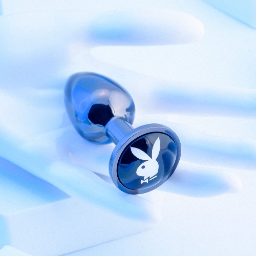 Playboy Pleasure Tux Butt Plugs - Small / Silver