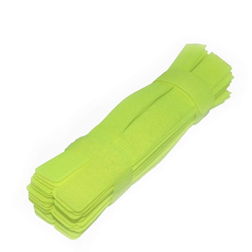 Pasow 50pcs Cable Ties Reusable Fastening Wire Organizer Cord Rope Holder 7 Inch (Green) - Green