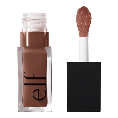 e.l.f. Glow Reviver Lip Oil, Nourishing Tinted Lip Oil For A High-shine Finish, Infused With Jojoba Oil, Vegan & Cruelty-free, Honey Talks - 5.9 ml (Pack of 1) - Honey Talks