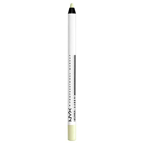 NYX PROFESSIONAL MAKEUP Faux Whites Eye Brightener, Eyeliner Pencil - Honeydew (Pastel Lime Green) - Honeydew - 1 Count (Pack of 1)