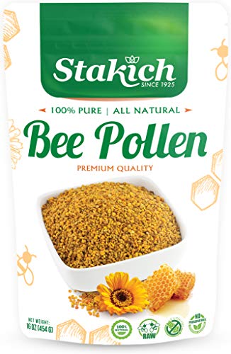 Stakich Bee Pollen Granules 1 Pound (Pack of 1) - 1 Pound (Pack of 1)
