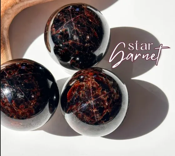 Star Garnet Sphere