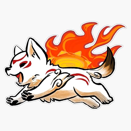 Summer Okami Vinyl Decal Bumper Sticker 5"