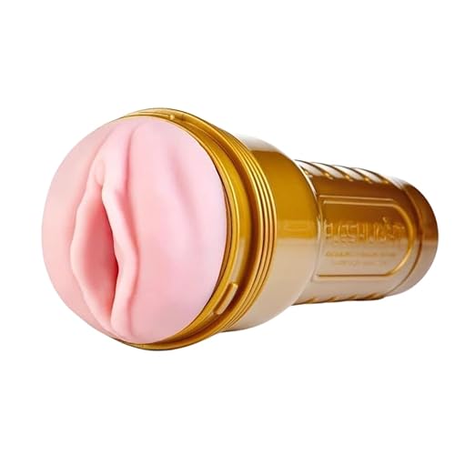 Fleshlight Stamina Training Unit | Men's Performance Enhancement | Gold Masturbator - Gold