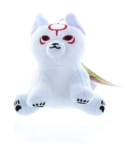 Multiverse Studio Okamiden 4" Chibiterasu Plush Keychain