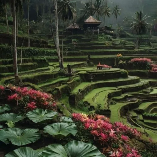 A month in Bali , streaming and relaxing