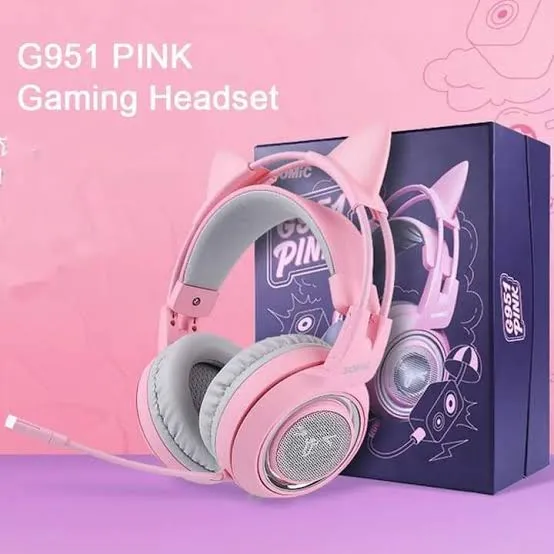 Headset Somic G951 Pink USB