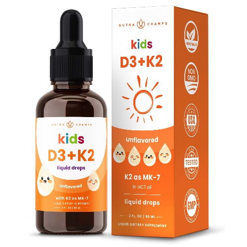 Kid's Vitamin D3 & K2 Drops