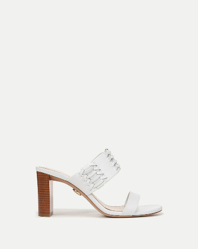 Georgie Leather Sandal | Coconut / 11