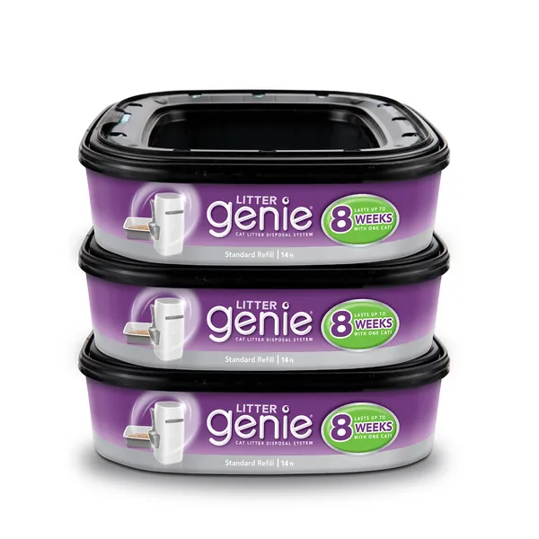 Litter Genie Standard Cat Litter Disposal System Refills (02068)