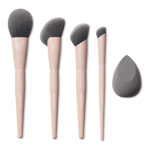Face Shaping Essentials Bamboo & Charcoal-Infused Face Brush Set