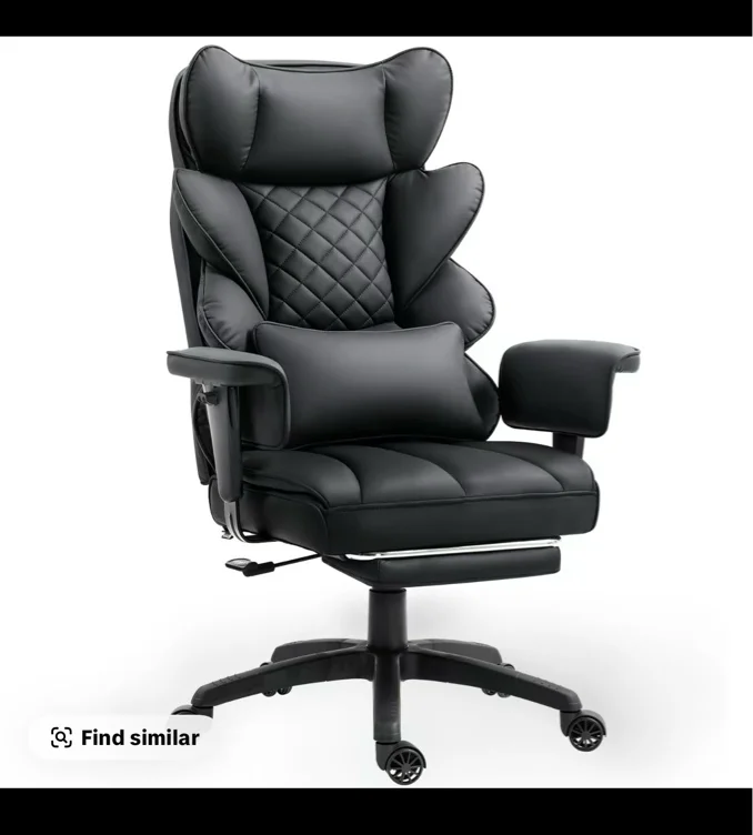 Dowinx Big and Tall Office Chair with Pocket Spring Cushion and - TikTok Shop
