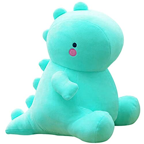 VHYHCY Cute Dinosaur Plush Toys, Fat Dinosaur Stuffed Animals Toys Dolls, Soft Plush Stuffed Animal Dino Plushie, Birthday Gifts for Kids Girls Boys Light Blue 12 inch - Light Blue - 12 inch