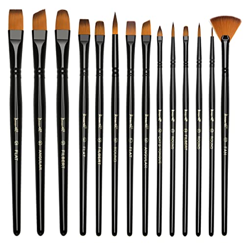 Brusarth Artist Paint Brush Set of 14