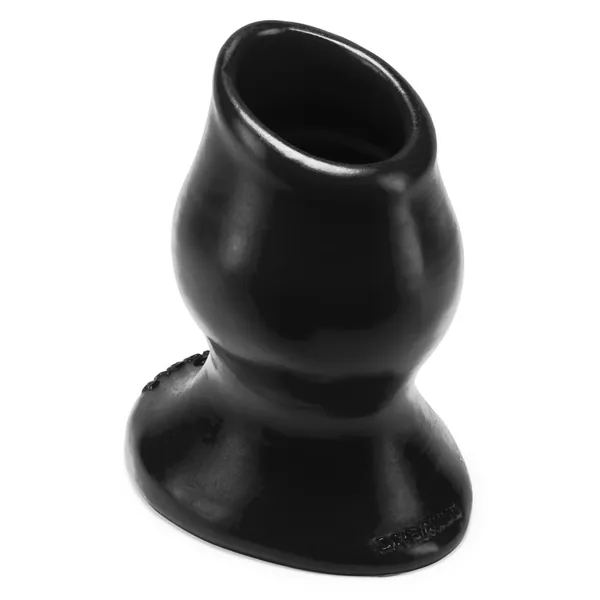Oxballs Pig Hole Fuckplug Black XXL enchufe anal, hueco 17 cm de largo con diámetro inferior 4,7 cm, color negro - 410 gr