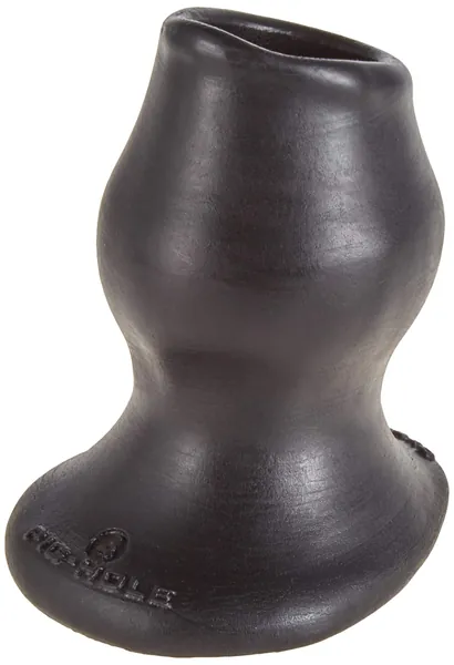 Oxballs Pig Hole Fuckplug Black XL enchufe anal, hueco 14 cm de largo con diámetro inferior 4,5 cm, color negro - 310 gr