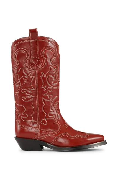 Embroidered Western Boot