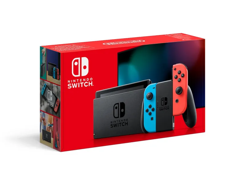 Nintendo Switch 2019 32GB (neon/rød/blå)