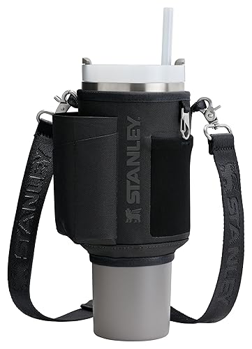 Stanley All Day 40 oz Quencher Carry-All | Crossbody Bag with Phone Pocket, Card Sleeve & Detachable Strap - Black - 40 OZ