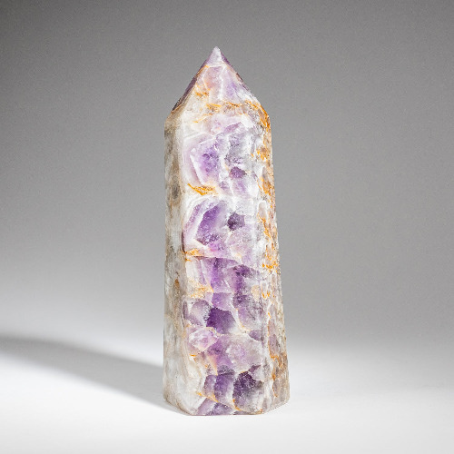 Polished Amethyst Crystal Point From Brazil (2.5 lbs)