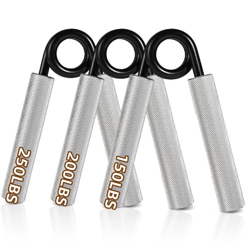 Hand Gripper Set,150 LBS,200LBS,250LBS Heavy Grippers, Grip Strength Trainer Strengthener,Metal Grip Strength Trainer,Hand Grip Finger Strengthener.
