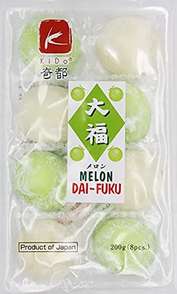 Kido Daifuku, Mochi (Melon & Cream), 200 g