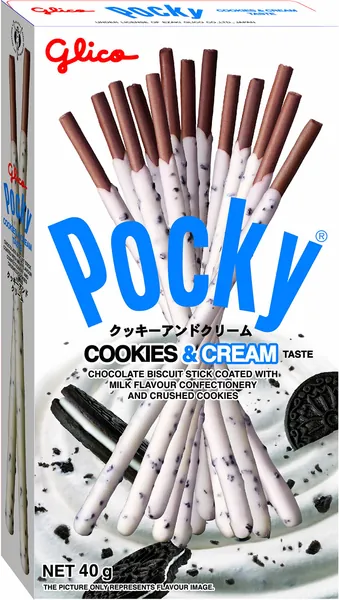 Pocky Cookies and Cream 